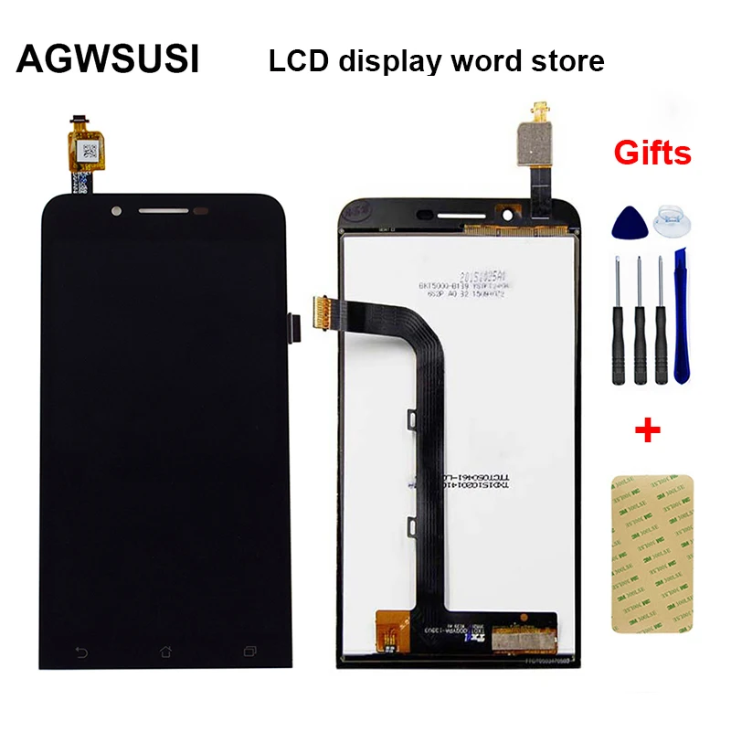 ЖК-дисплей ZC500TG для ASUS ZENFONE GO Z00VD панель сенсорный экран дигитайзер датчик в сборе