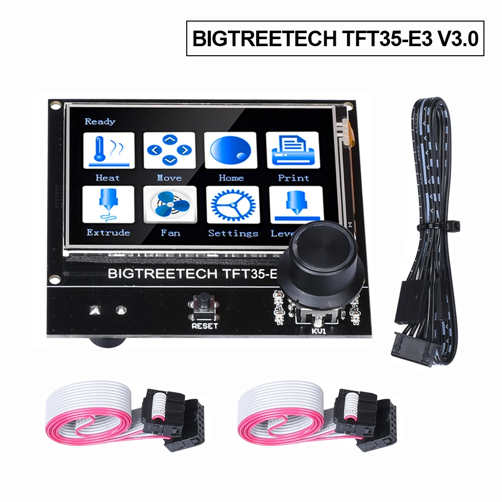 Sensível ao Toque Peças de Impressora para Ender3 Bigtreetech Tela Compatível 12864lcd Display Wifi 3d Cr-10 Skr V1.3 Mini Tft35 e3 V3.0 - Imagem 2