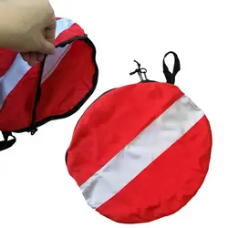 Дайвинг молния регулятор мундштука сумка для снаряжения с флажок погружения Mark для дайвинга подводного плавания хранения сумка для