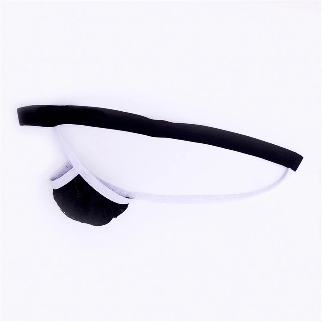 3 Colors Sexy Men's T-Back Underwear Low-rise Man Bikini G-String Thong Short