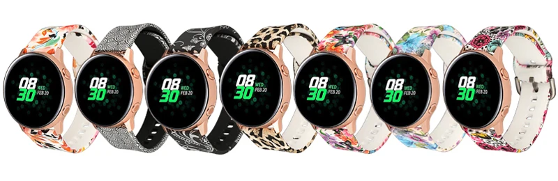 Браслет ремешок для Huami Amazfit bip Youth Correa наручные часы ремень для samsung Galaxy Active 42 мм gear S2 Garmin Vivoactive Band
