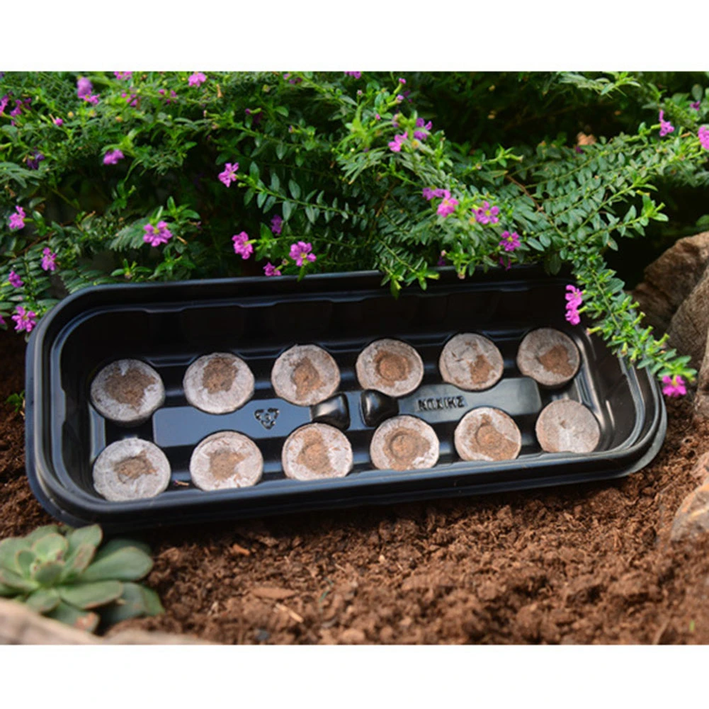 

3 in 1 Garden Seedling Tray 12 Components Seedling Trays Seed Starter Box Plant Flower Grow Starting Germination Pot