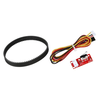 

GT2 Timing Belt Annular Loop Rubber Strap & Endstop Mechanical Endstop Switch Module V1.2 for RepRap Ramps 1.4