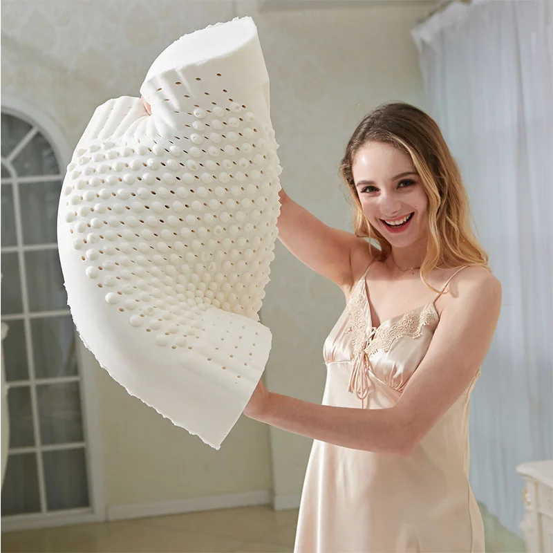 Ортопедическая подушка для сна GIANTEX из латекса массажа шеи|latex pillow|natural latex pillowmemory