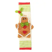 2/для волос(4 предмета), Рождество, защитные перчатки для микроволновой Ручка дверцы духовки термостойкие Чехлы фестиваль Кухня декоративные принадлежности