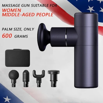 

Mini Fascia Gun Girl Portable Ultra Small Muscle Massage Gun High Frequency Fitness Equipment Sports Relaxation Massager