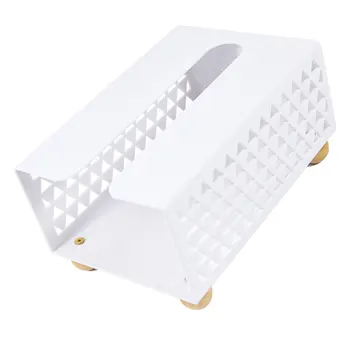 

1Pc Container Napkin Box Basket Tissue Box for Home Room Office