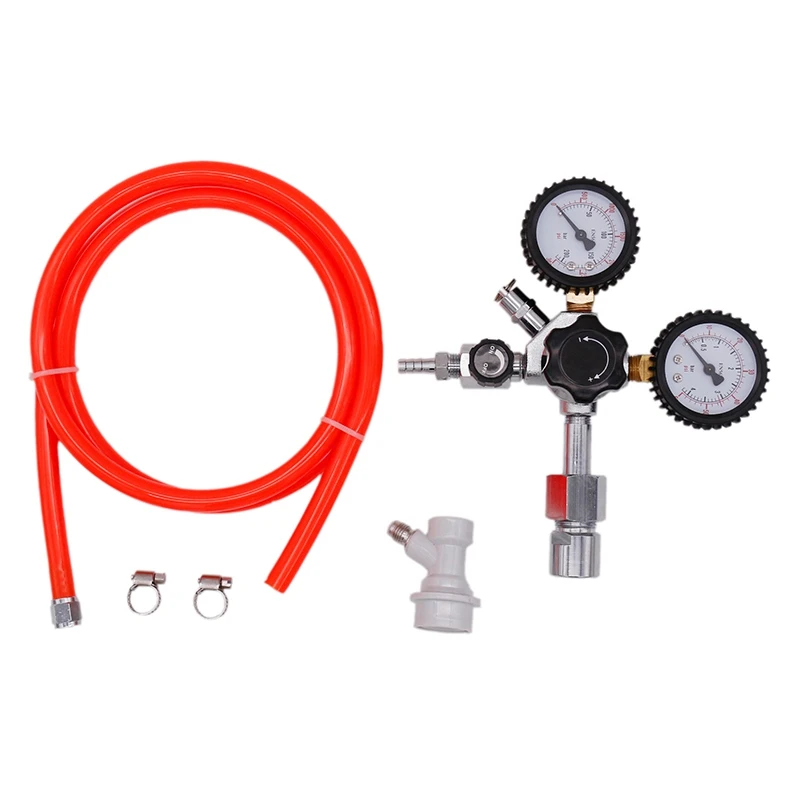 

Household Brewed Carbon Dioxide Pipeline Assembly, PVC Gas Hose, Carbon Dioxide Regulator, with Conversion Adapter for Carbon Di
