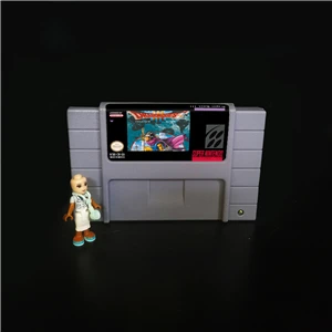 Dragon Quest I & II или III V VI RPG игровой картридж аккумулятор 16 бит 46 pin версия США|us