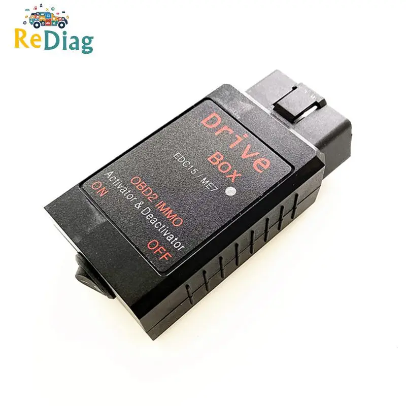 Лучшая цена для AUDI/Skoda EDC15/ME7 IMMO Деактиватор привода OBD2 активатор инструмент с Plug and