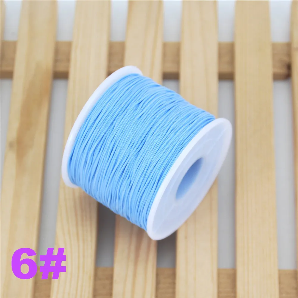 Premium Nylon Macrame Beading Cord - 0.6mm, 130m Spool