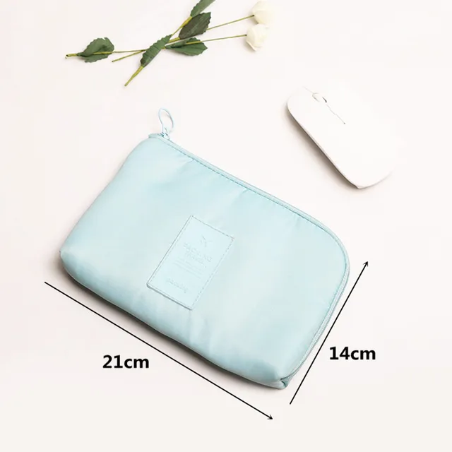Travel Accessory Cable Bag Portable Digital USB Electronic Organizer Gadget Case Travel Cellphone Charge Mobile Charger Holder 2