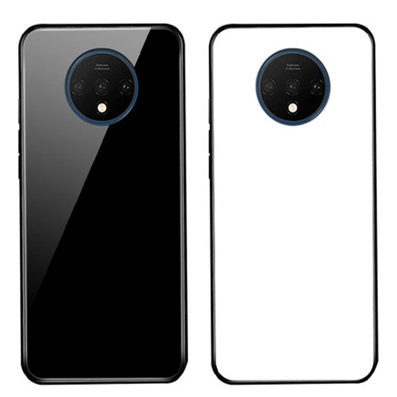Для Oneplus 7T чехол one plus 7 t закаленное стекло силиконовая рамка стекло жесткая задняя крышка для Oneplus 7T 7 t оболочка 1+ 7 t чехол s
