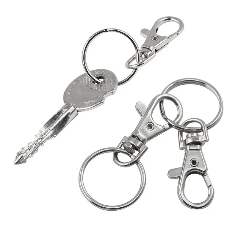 20 small removable screw caps for key rings- carabiner key chain- cosmetics& jewelery Outdoor Camping Equipment Multi Tool