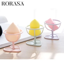 3 цвета Макияж Красота яйцо пуховка подставка для губок Дисплей Подставка сушилка Тыква пудра, косметический Спонжик рамка