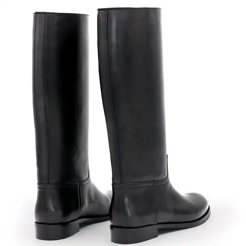 cheap leather riding boots