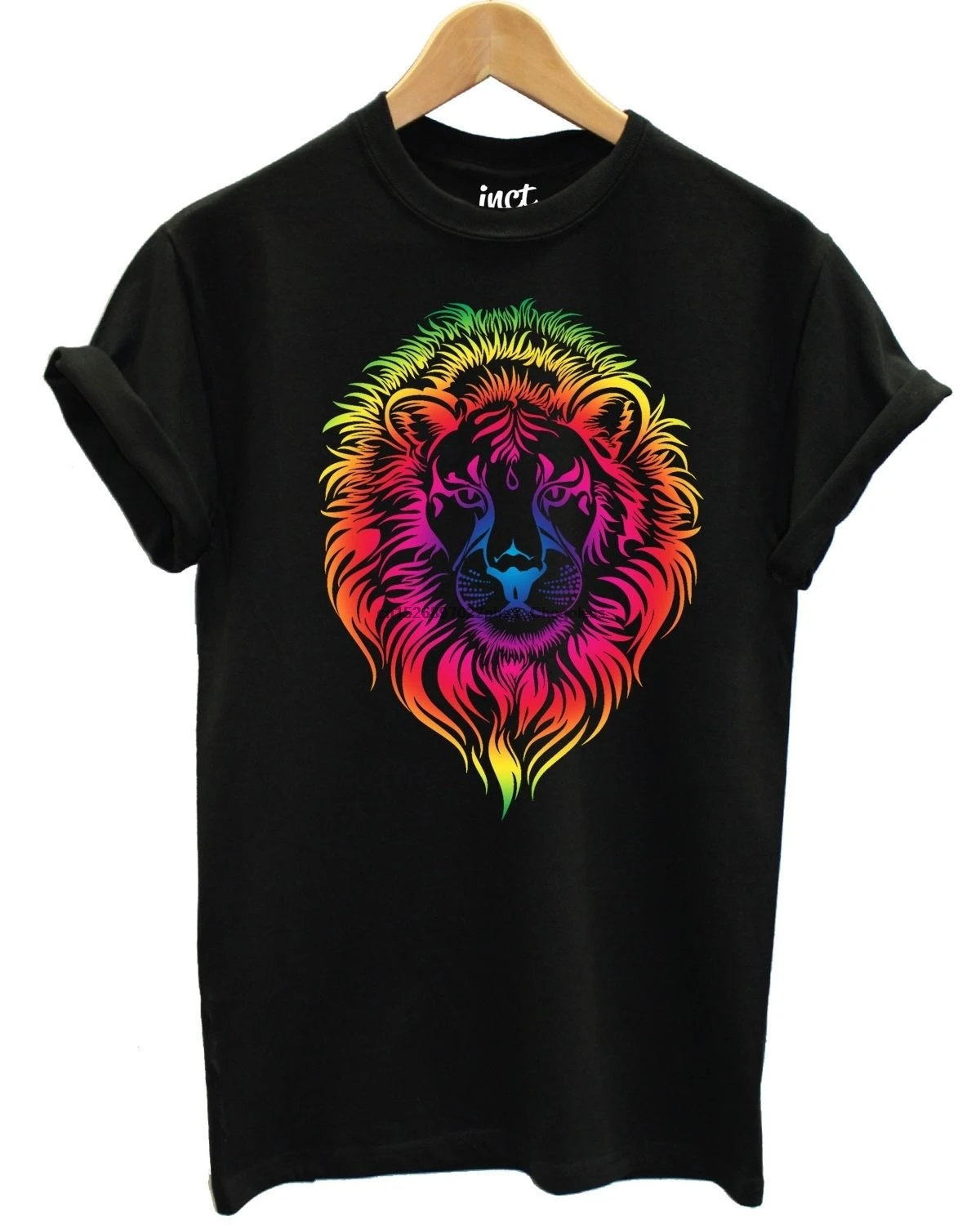 Rainbow Lion T Shirt Colourful Fierce Gay Men Religion Bright Tiger  Colourful| | - AliExpress