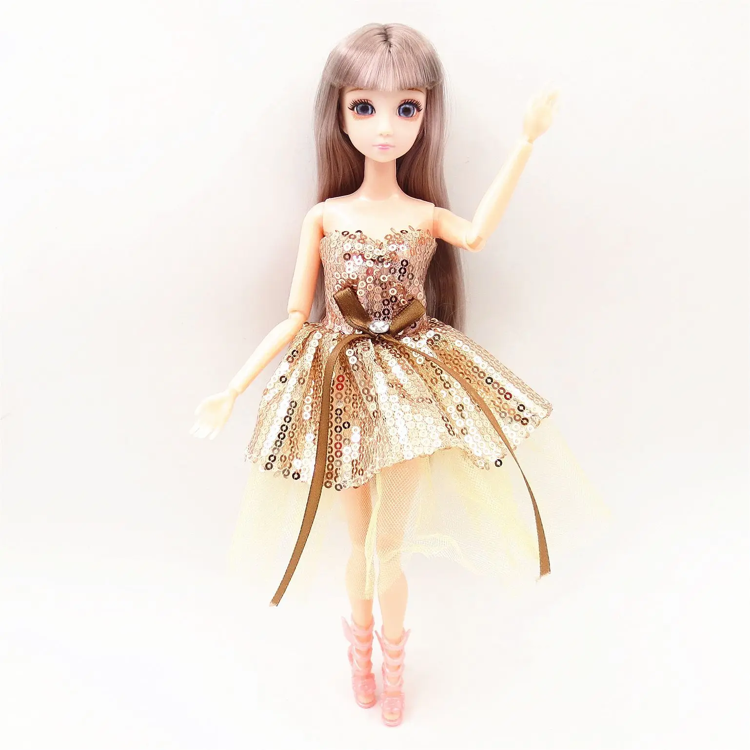 30 см платье куклы модное платье одежда для Барби Diy игрушка для девочки подарок кукла пальто аксессуары для 1/8 11 дюймов кукла
