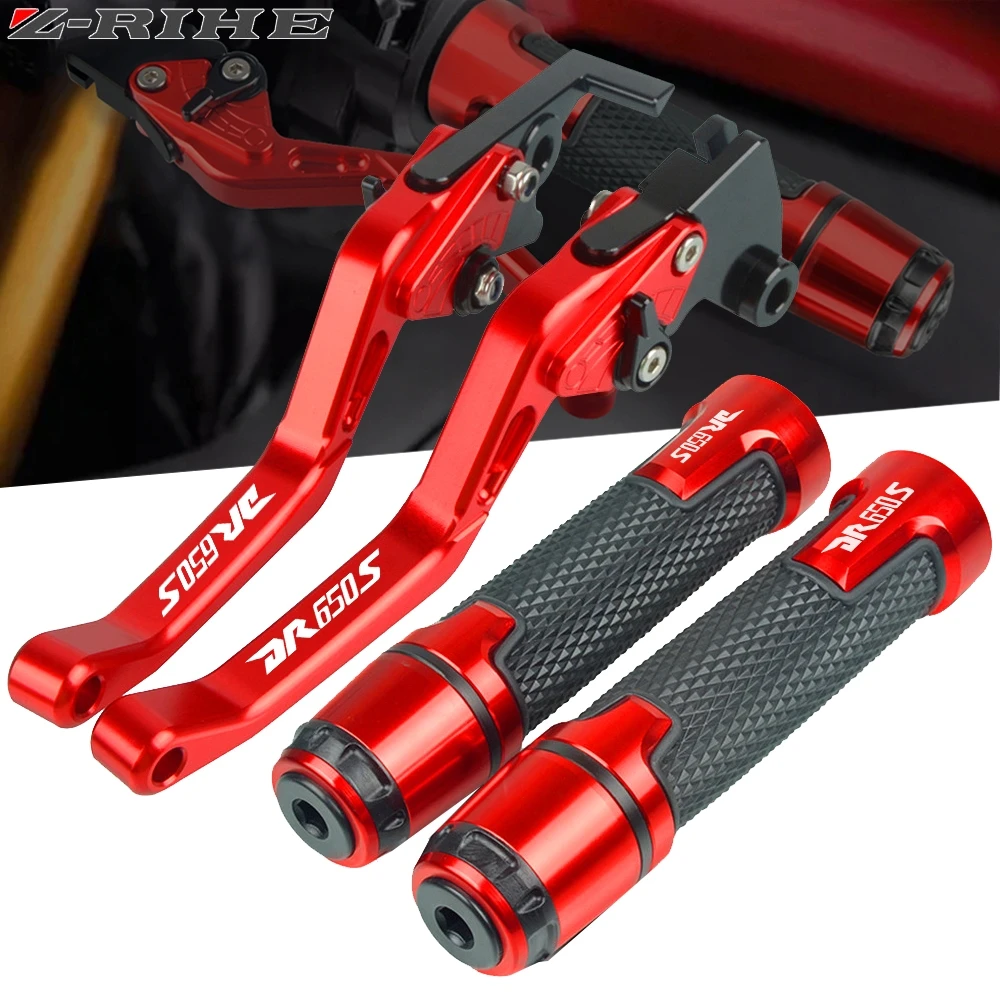 Motorcycle Cnc Adjustable Brake Clutch Levers Handlebar Hand Grips For