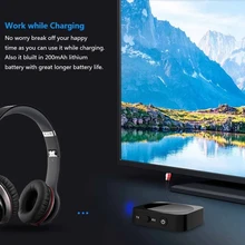 AM05 2 in 1 Bluetooth Transmitter Receiver Bluetooth o Adapter 3 5mm AUX APT X for TV Headphones Speaker