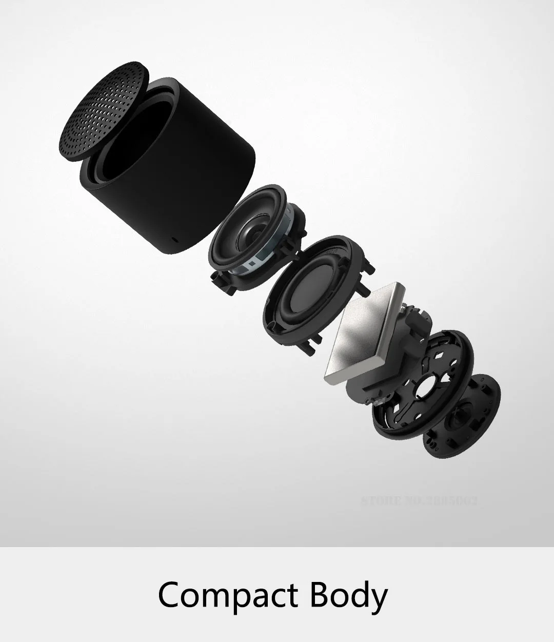 Xiaomi Youpin, портативный Bluetooth динамик, беспроводной стерео набор, 2,0, настоящий беспроводной стерео, 7 часов, долгий срок службы батареи, управление одной кнопкой