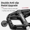 ROCKBROS Bicycle Pedals Bike Ultralight Seal Bearings Cycling Nylon Road bmx Mtb Pedals Flat Platform Bicycle Parts Accessories ► Photo 2/6