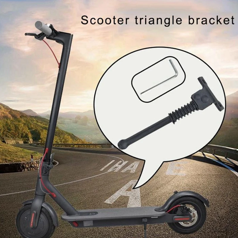 Foldable Foot Support Electric Scooter Kickstand- Parking Stand Kickstand with Installation Tool, for Xiaomi M365 / M365 Pro El