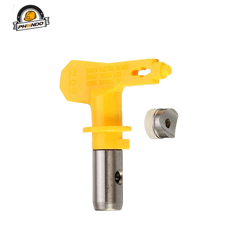 PHENDO Airless nozzle 509/513/517/521/523 /529/531sprayer tips for airless paint gun Seat Guard PHENDO Airless nozzle 509/513/517/521/523 /529/531sprayer tips for airless paint gun Seat Guard