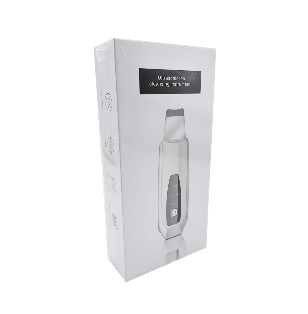 Ultrasonic Face Skin Cleaning Remover Blackhead Acne Pore Cleaning Exfoliating Facial Lifting Facial Scrubber Shovel Clean