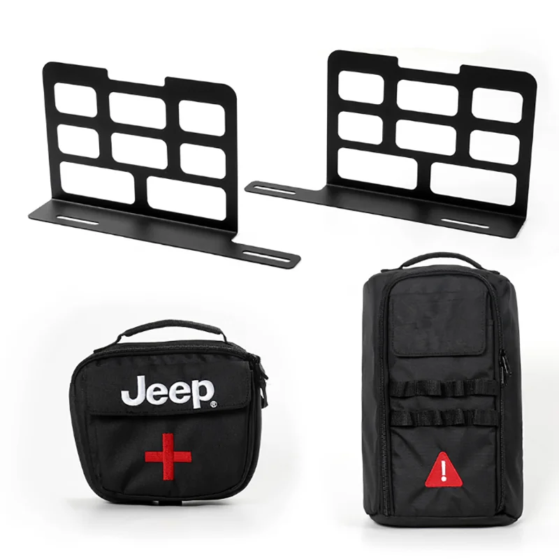 Style 1 Для Jeep Wrangler JK JL 2007- Автомобильный багажник для хранения багажа походный коврик сумка для хранения Набор инструментов автомобильный Стайлинг - Название цвета: Style 1