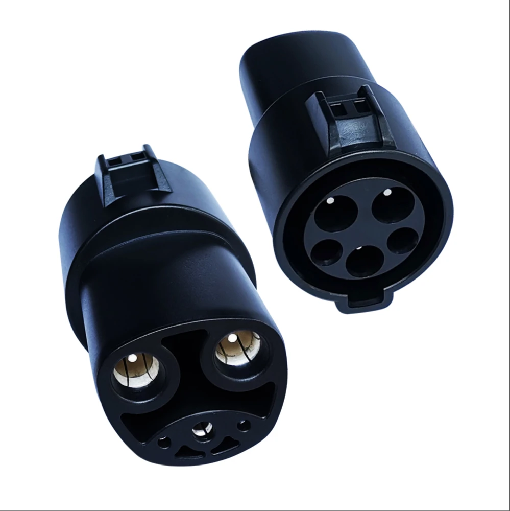 EVSE Adaptor 16A 32A 60A Electric Vehicle EV Charger SAE J1772 Socket Type 1 To Tesla Connector Adapter For Charging | Автомобили и