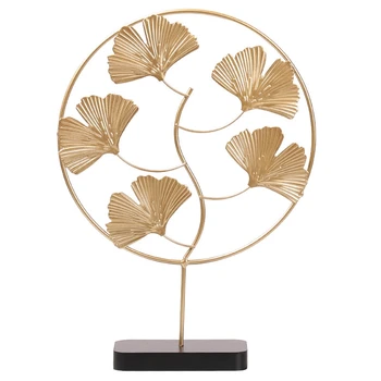 

New Chinese Iron Ginkgo Wall Decoration Home Decoration Crafts Creative Decoration