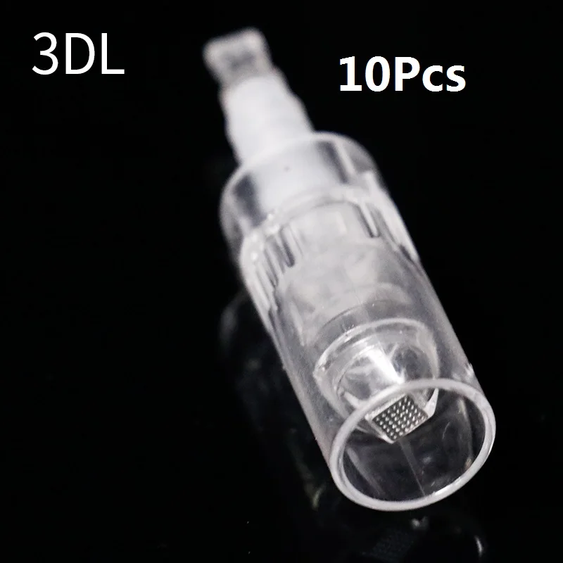 Электрический беспроводной прибор для ухода за кожей Dr. Pen, устройство для микроблейдинга тату MYM, игла для тату Dr Pen, мезотерапия, сужение пор - Цвет: 10pcs 3DL