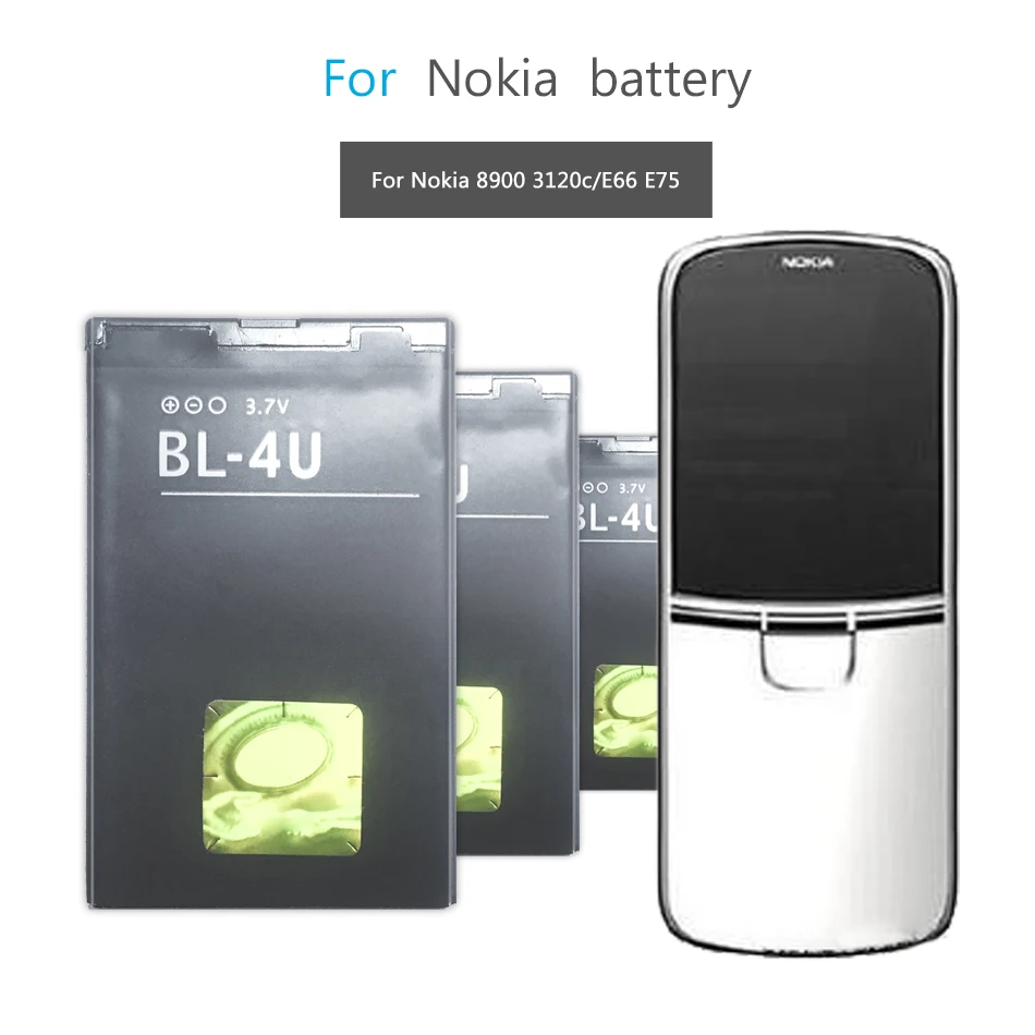 Аккумулятор на мобильный телефон для Nokia E66 3120C 6212C 8900 6600S E75 5730XM 5330XM 8800SA 8800CA сменный
