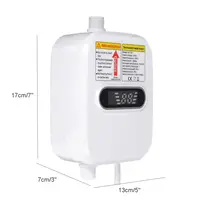 Robinet de chauffe-eau électrique à température constante, chauffage instantané, affichage LED, installation verticale pour douche 6