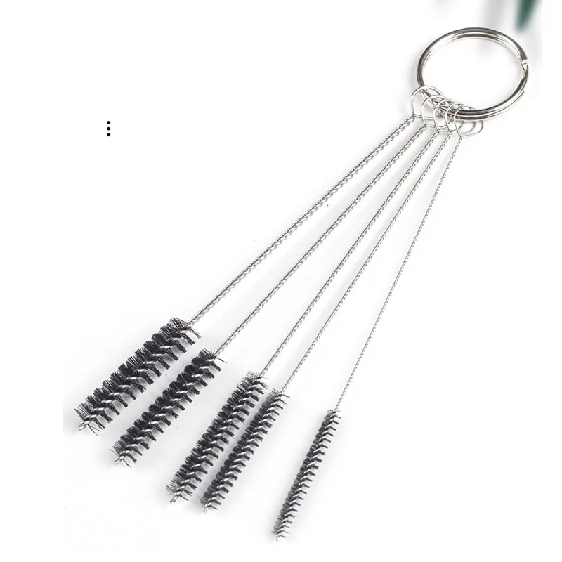Tobacco smoking accessories 1Set Nylon Stainless Steel Tobacco Smoking Cleaning Brushes Accessory For Tobacco Pipe Smoke Tube Cleaning Tools