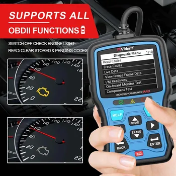 Vident iEasy310 pro Car Diagnostic Tool Read Codes Check Engine Light OBD2 Scanner Upgrade version of iEasy310 2