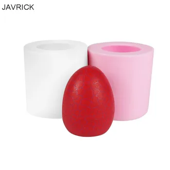 

Silicone Mold Dinosaur Eggs Shape Fondant Mould DIY Handmade Soap Epoxy Molds