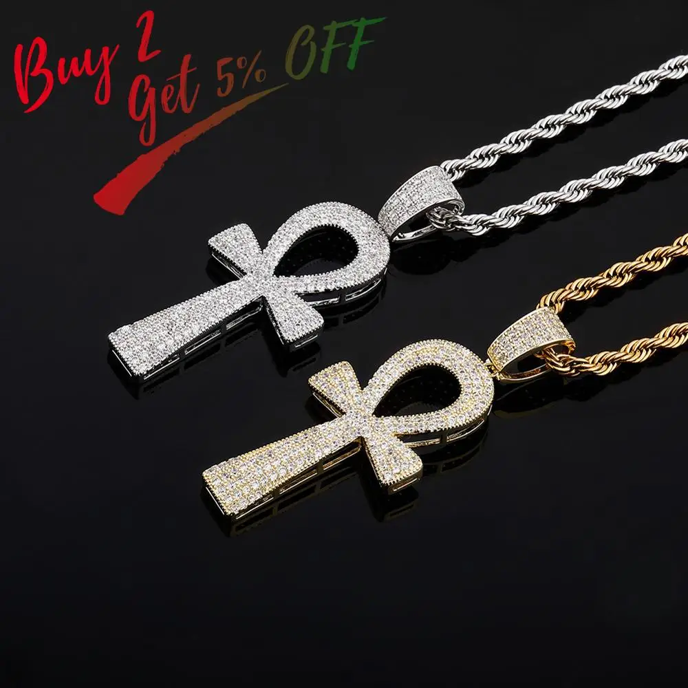 TOPGRILLZ Hip Hop New Style Ankh 