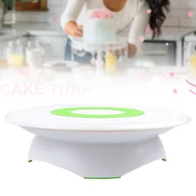 DIY Инструменты платформа круглый легко чистить помадка выпечки торта поворотный стол Кухня практичная подставка для украшения дома кнопка управления