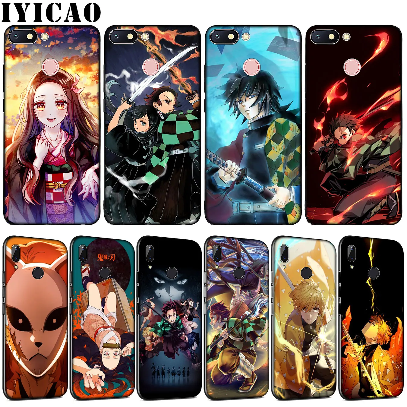 Аниме демон Slayer Мягкий ТПУ силиконовый чехол для телефона для Xiaomi Redmi K20 S2 GO 8A 7A 6A 5A 5 Plus 4X Note 8 7 6 Pro Чехол