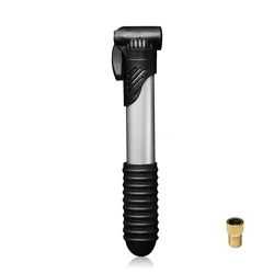 Compact High - Pressure Bicycle Pump (Black)