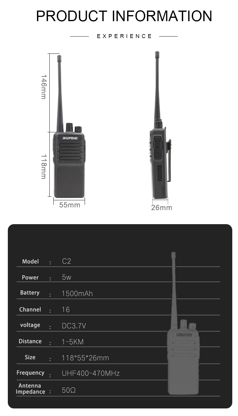 Хит Baofeng BF-V9 Baofeng C2 радио USB быстрое зарядное устройство портативная рация 5 Вт 1500 мАч UHF 400-470 МГц двухстороннее радио BF-888 CB радио