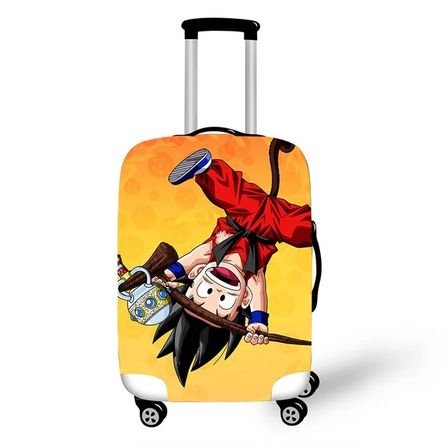 New Dragon Ball Prints Luggage Protective Cover Elastic Dust for 18 to 32 Inch Trunk Suitcase Travel Accessories - Цвет: as pictures
