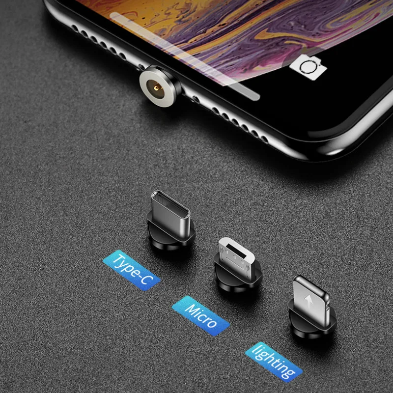 Bozhu магнитное зарядное устройство USB кабель для передачи данных для iPhone Micro usb type C мобильный телефон Быстрая зарядка магнит Зарядное устройство USB кабель
