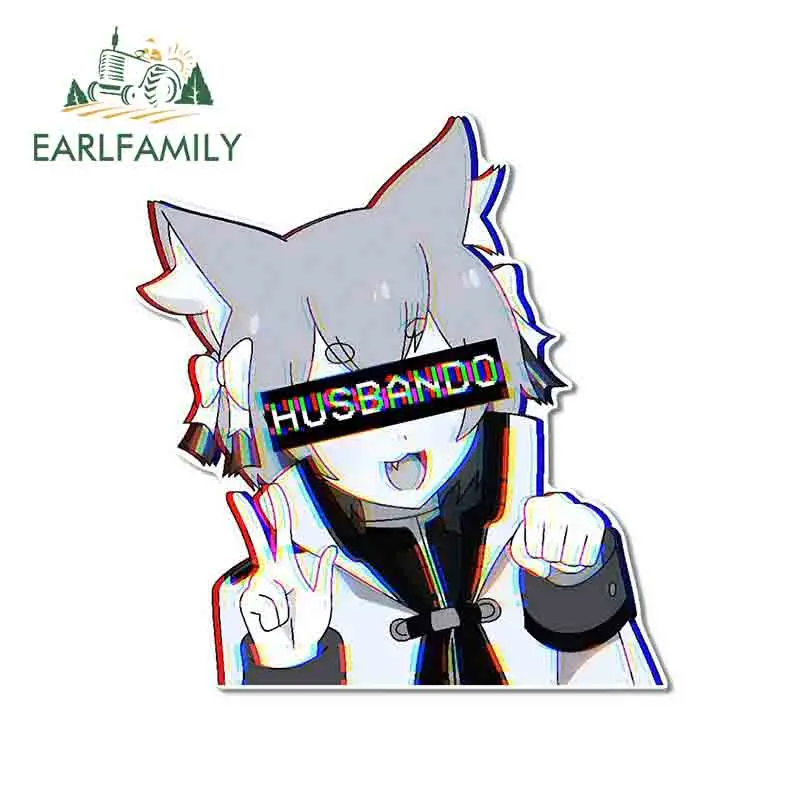 EARLFAMILY 13 см X 12 для Феликса хасбандо волк ухо девушка доска серфинга фургон