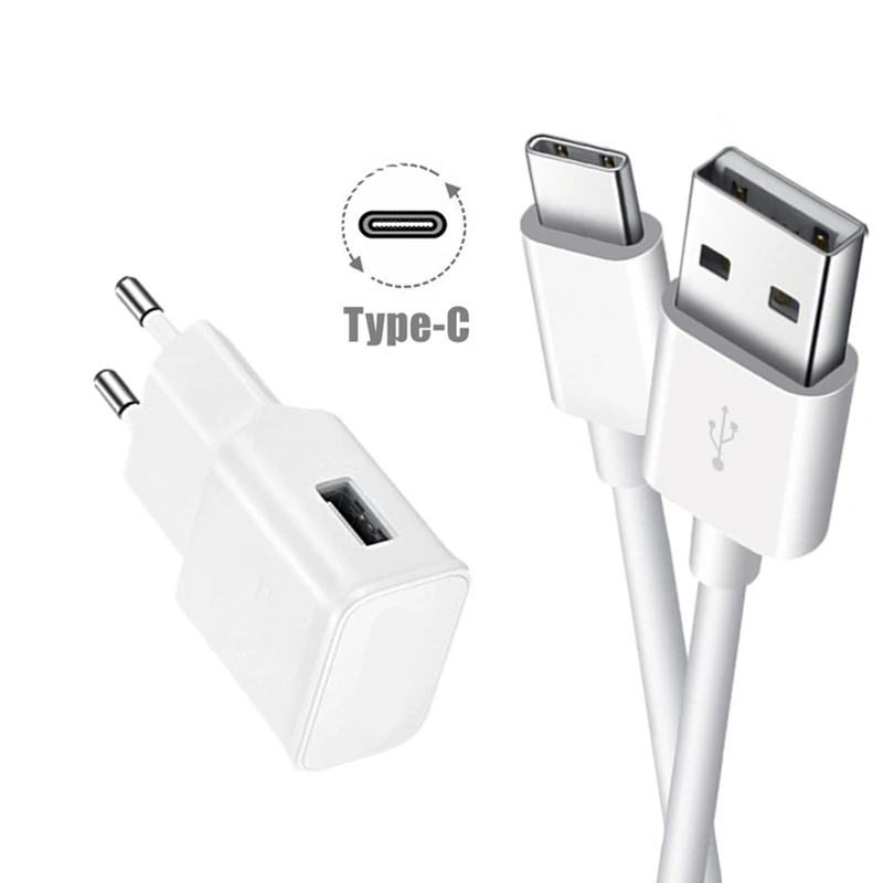 quick charge usb c For Samsung Galaxy A21S A12 M31S A02S A52 A32 A42 A41 9V 1.67A Fast Phone Charger Adapter EU Plug Type-c USB Cable Charger 5v 3a usb c