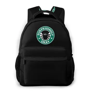 

Sherlock's Coffee (Surprisingly Okay) New Pattern knapsack Sherlock Teens Books Backpack