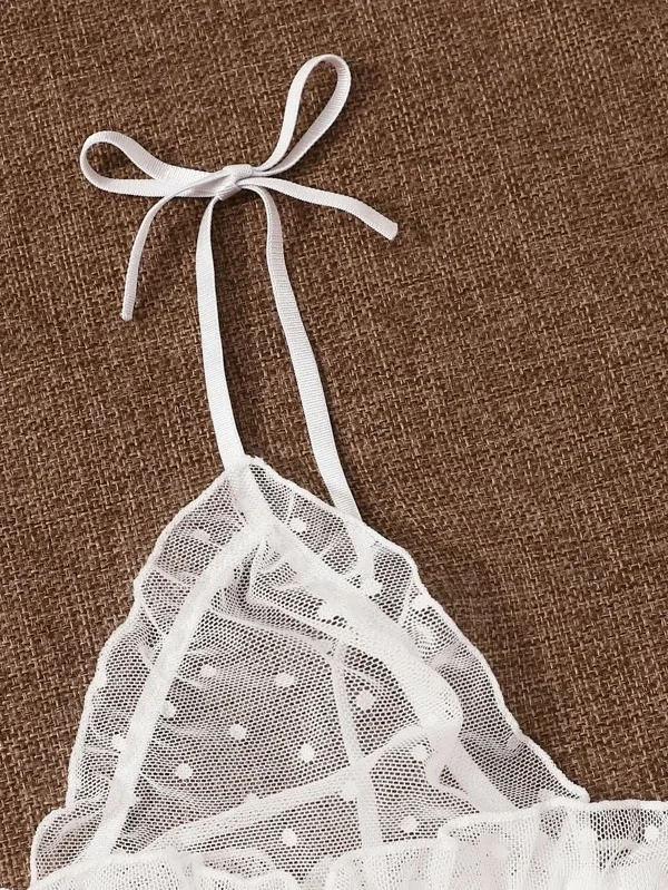 sexy underwear sets MeiKeDaiNicey 2021 Sexy Lace Underwear Set See-through Sexy Bra and Pantie Women Bikini Sexy Underwear Lingere Sets Panties Set panty sets