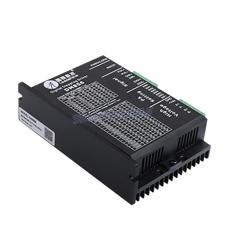 New Original DM856 2-phase Digital Stepper Motor Driver 57/86 Stepper DC Motor Driver 20-80VDC